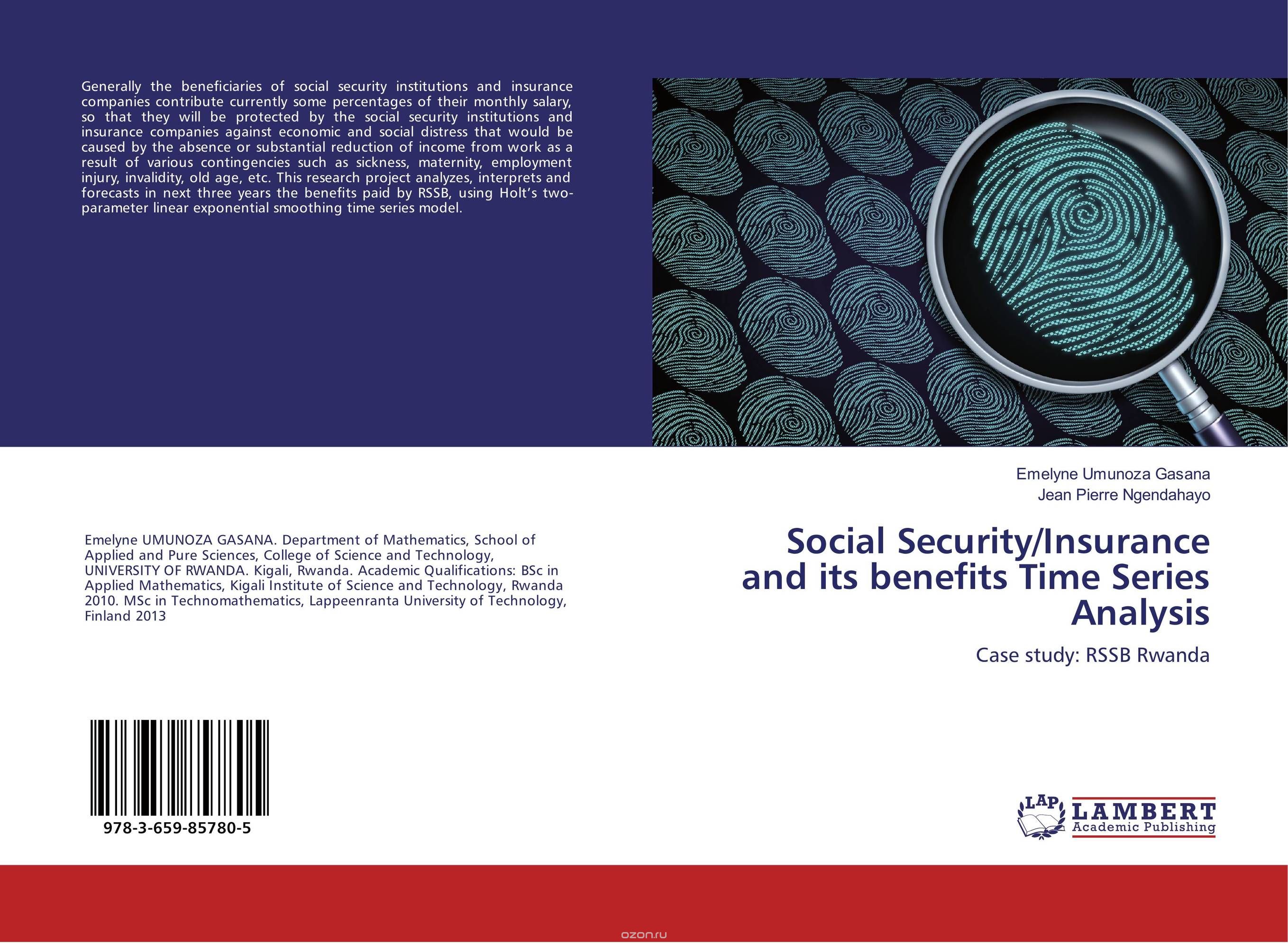 Social Security/Insurance and its benefits Time Series Analysis