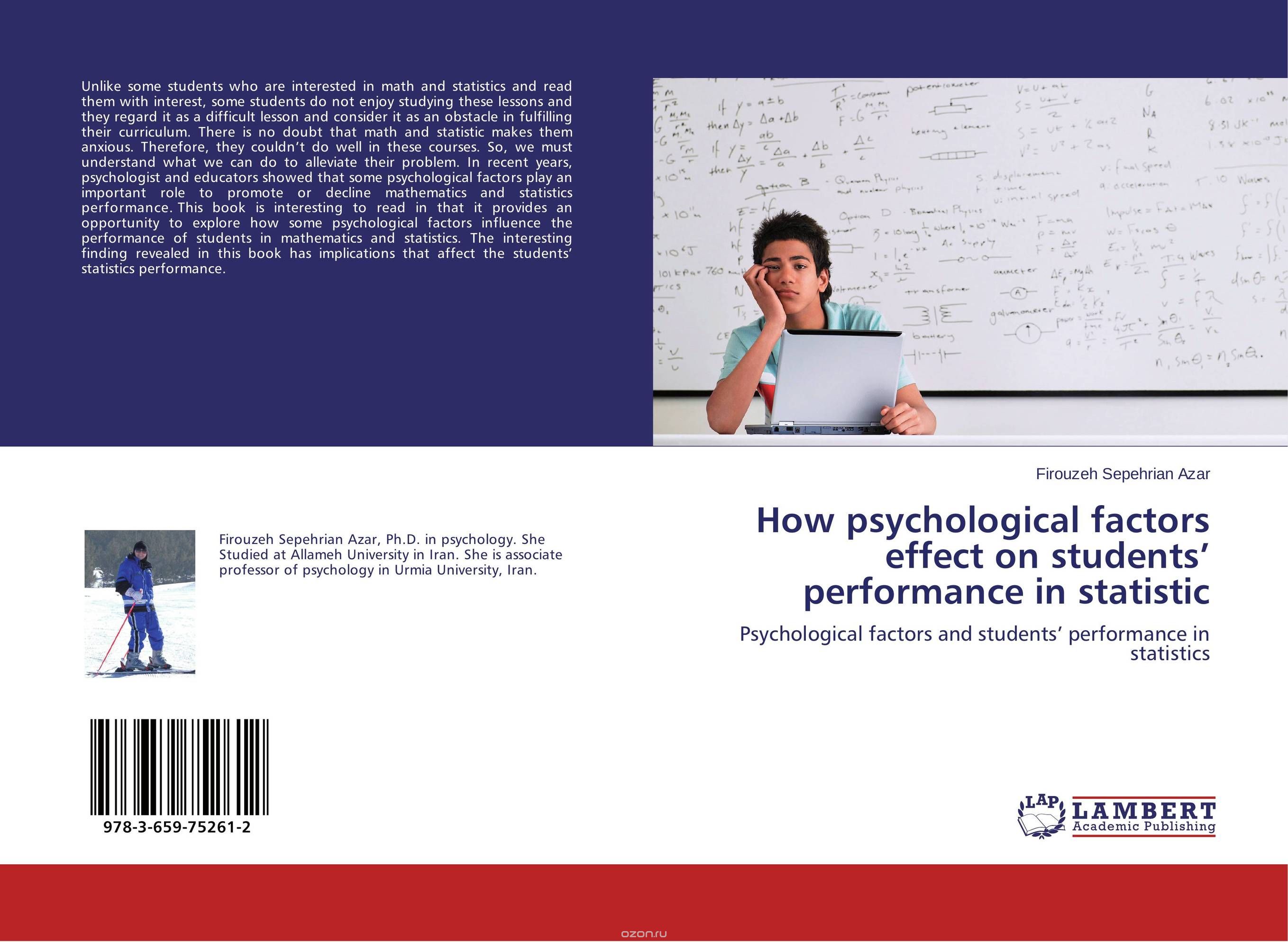 How psychological factors effect on students’ performance in statistic
