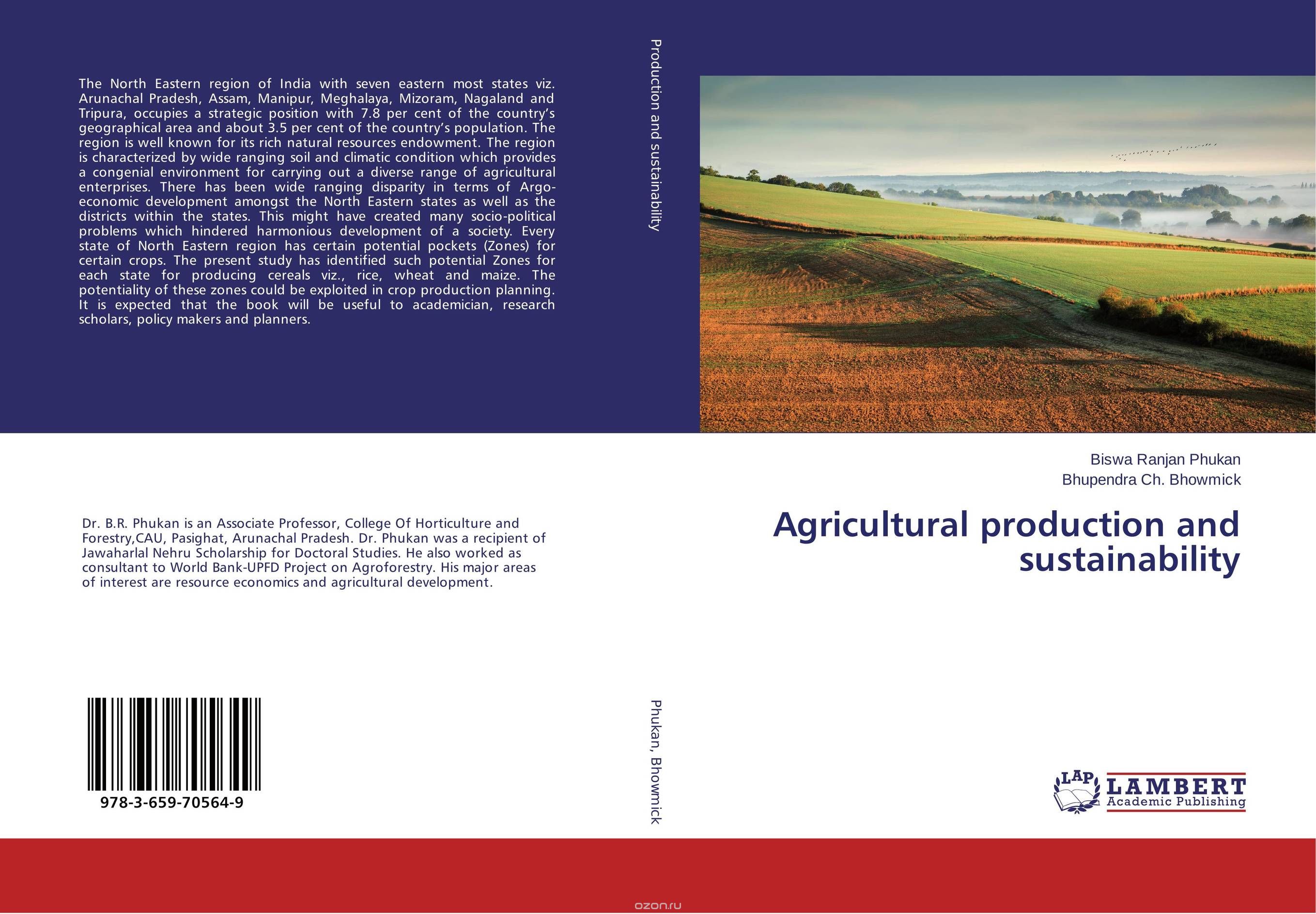 Agricultural production and sustainability