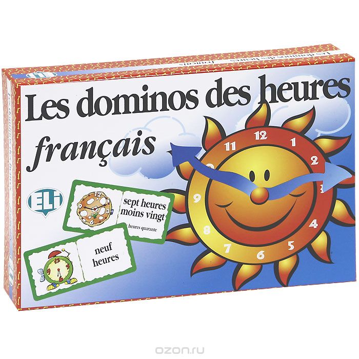 Скачать книгу "Les dominos des heures (набор из 48 карточек)"