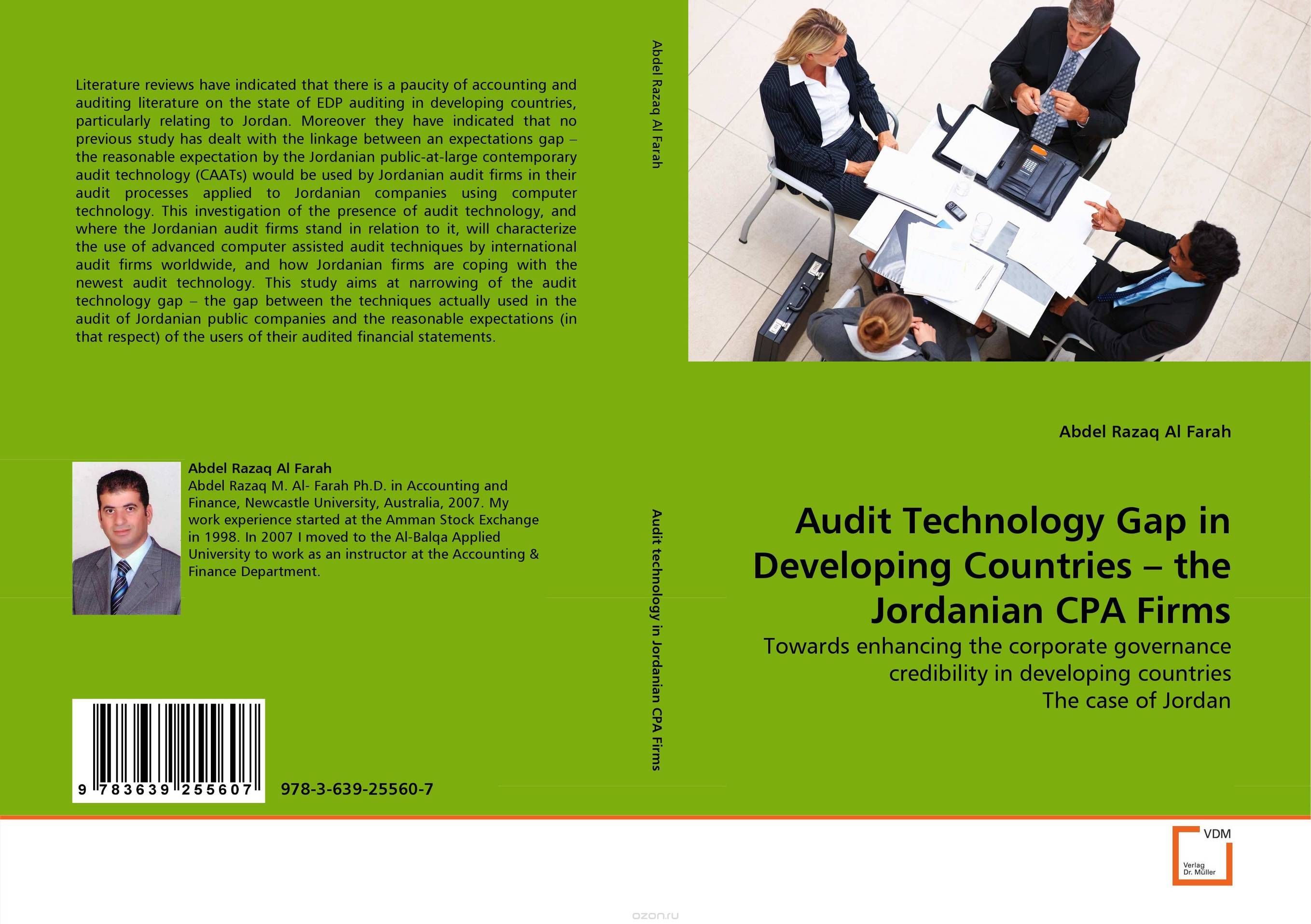 Audit Technology Gap in Developing Countries – the Jordanian CPA Firms