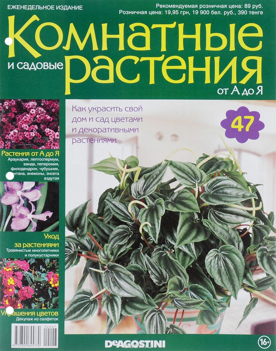 Журнал "Комнатные и садовые растения. От А до Я" №47