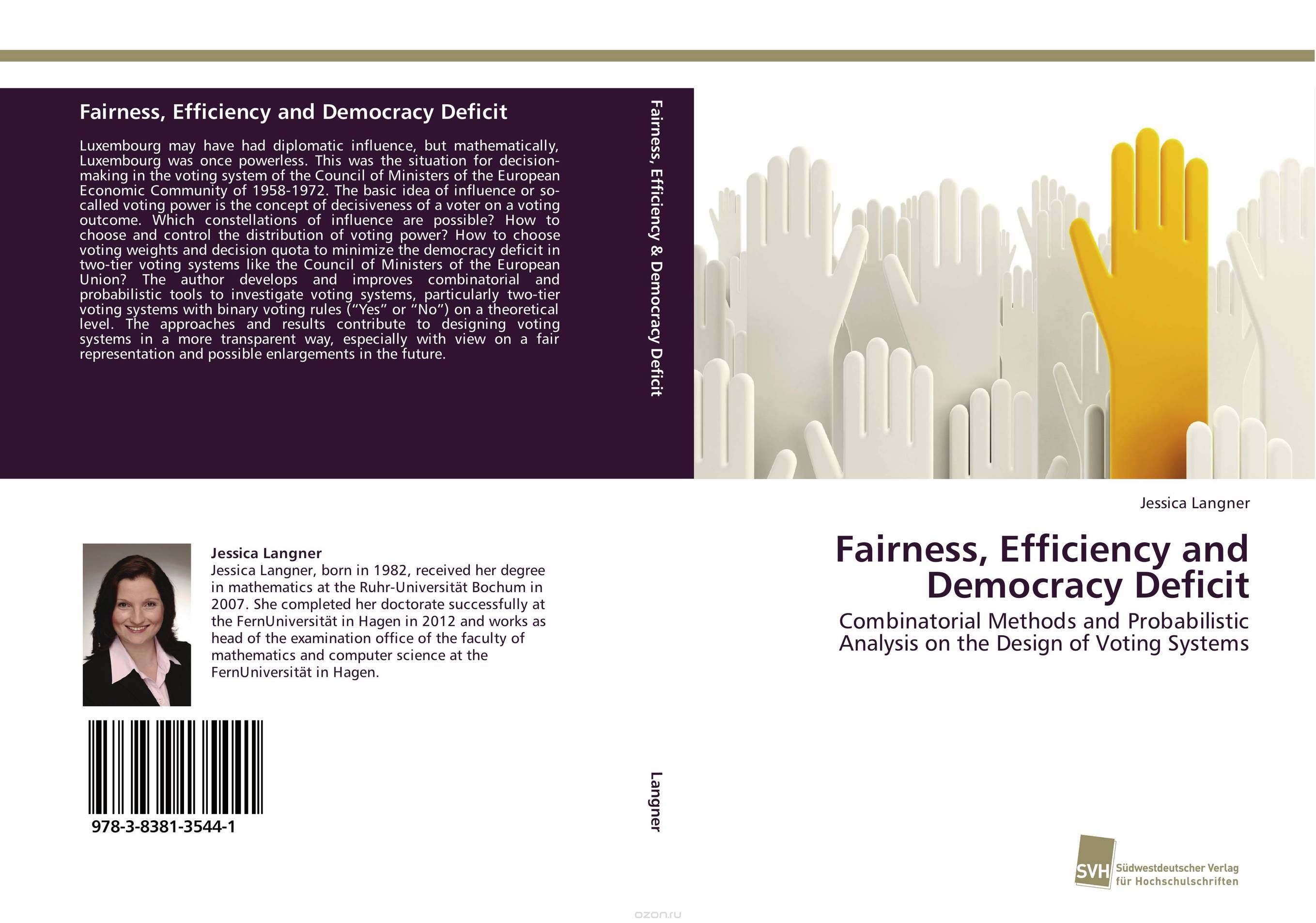 Скачать книгу "Fairness, Efficiency and Democracy Deficit"