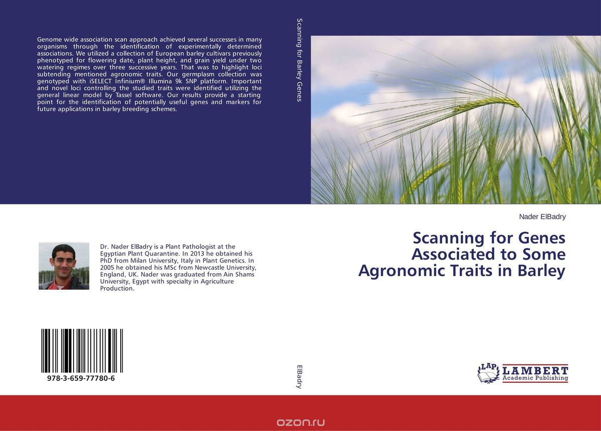 Скачать книгу "Scanning for Genes Associated to Some Agronomic Traits in Barley"